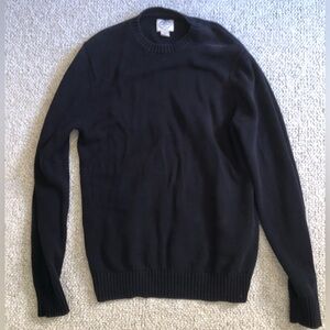 St. John's Bay 100% cotton knit Crewneck Sweater fisherman prep
